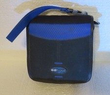 CD PROJECTS BLACK BLUE, Travel CD /DVD, Carry, Storage Case, Holds 26 Discs,