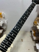 Black Gloss Maple electric guitar neck 22 fret 25.5inch Maple Fretboard parts