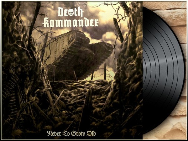 Death Kommander - Never To Grow Old Lp Vinyl,Limited 200 Copies) New,Death Metal-image