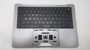 Macbook Pro 14" 2021 A2442 Topcase QWERTZ Tastatur Spacegrau #T948