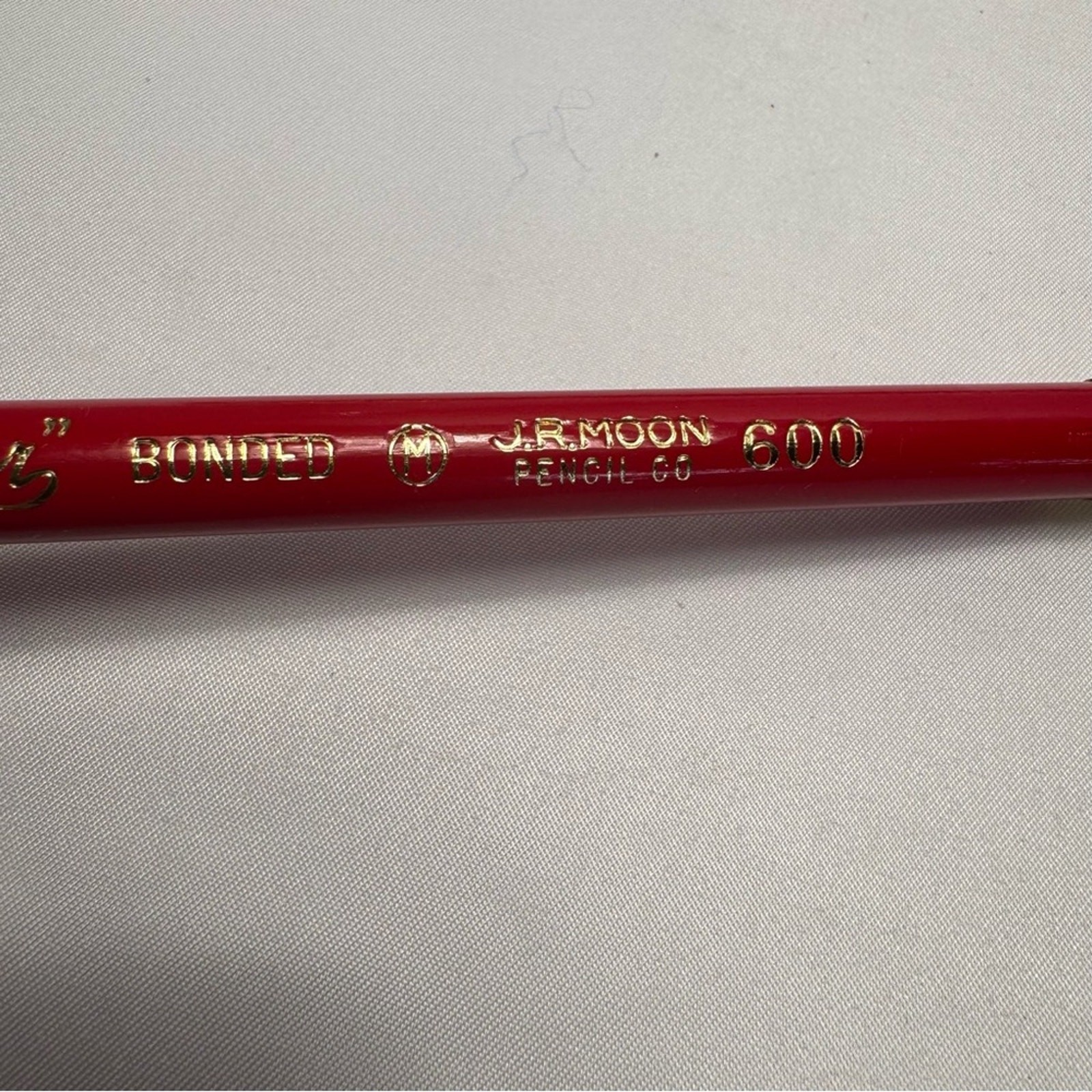 J.R. Moon Pencil Co Big Dipper 600 Pencils Red Lot of 4 Office Advertising