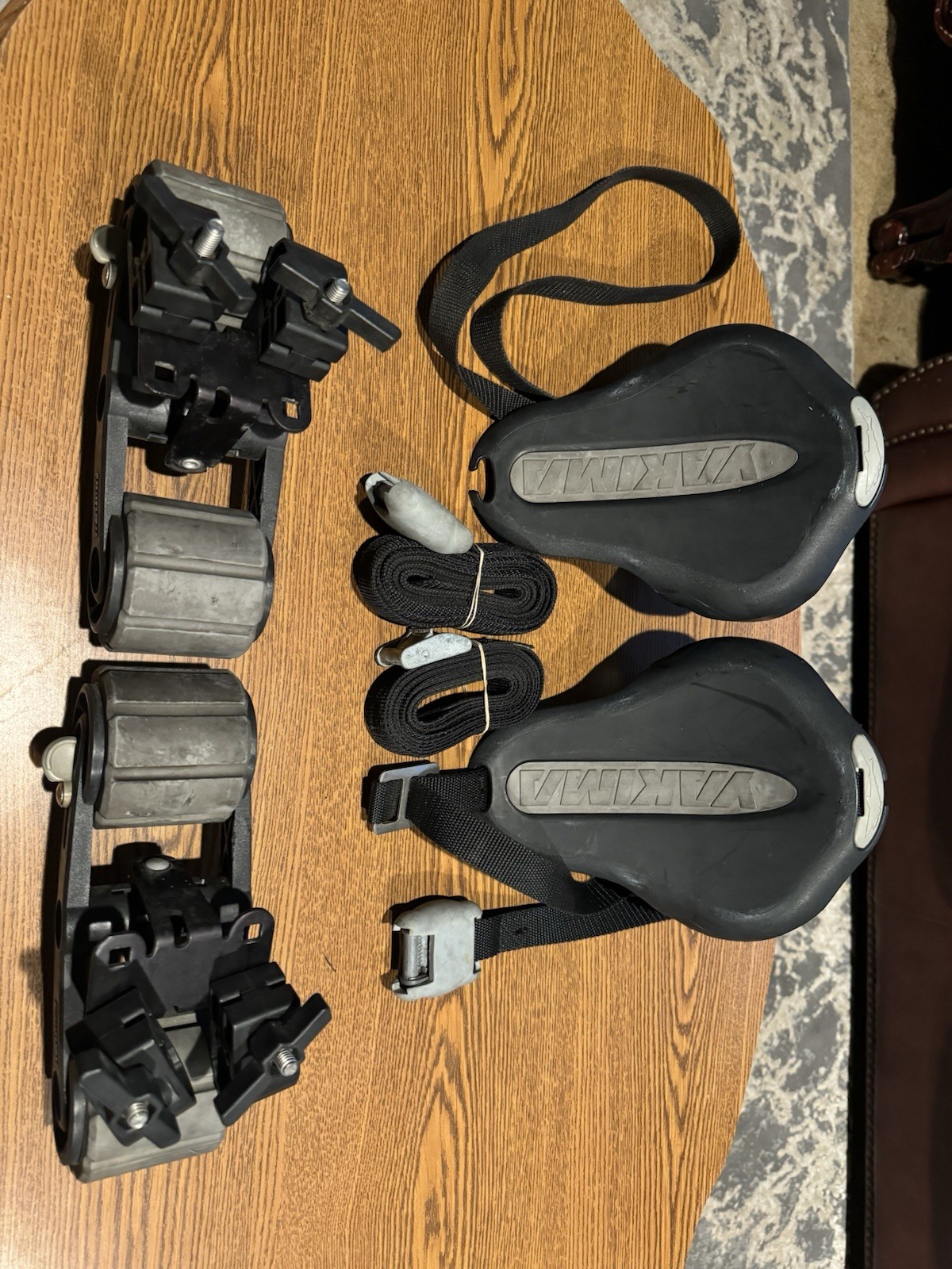 Saddles And Hully Rollers  With Straps For Round,square Bars