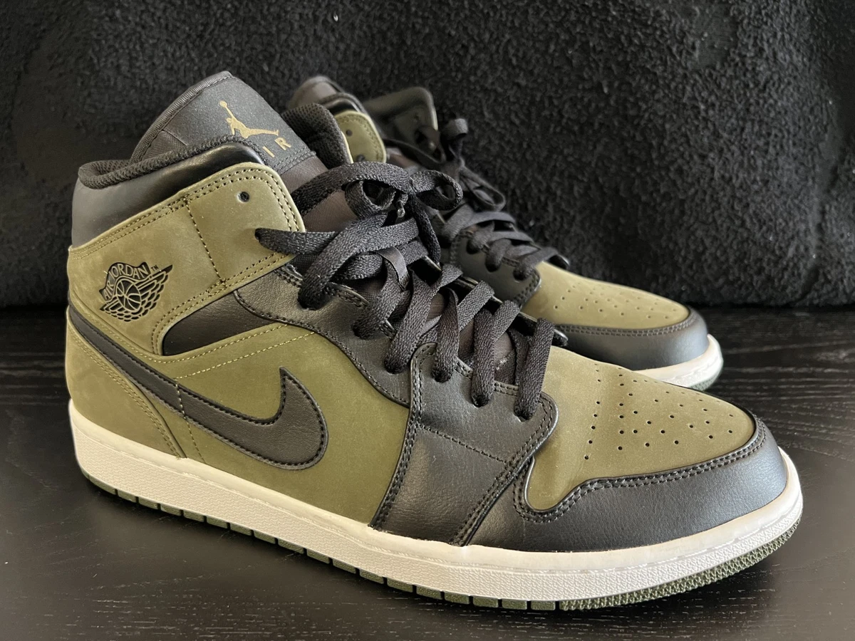 Las mejores ofertas en Jordan 1 Retro Mid Olive Canvas | eBay