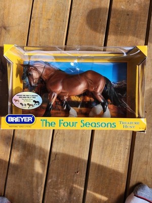 Breyer The Four Seasons Fall Bay Treasure Hunt #1417 New In Box