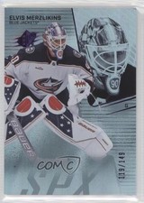 2022-23 SPx Colored Holofoil 119/149 Elvis Merzlikins #27 15wf