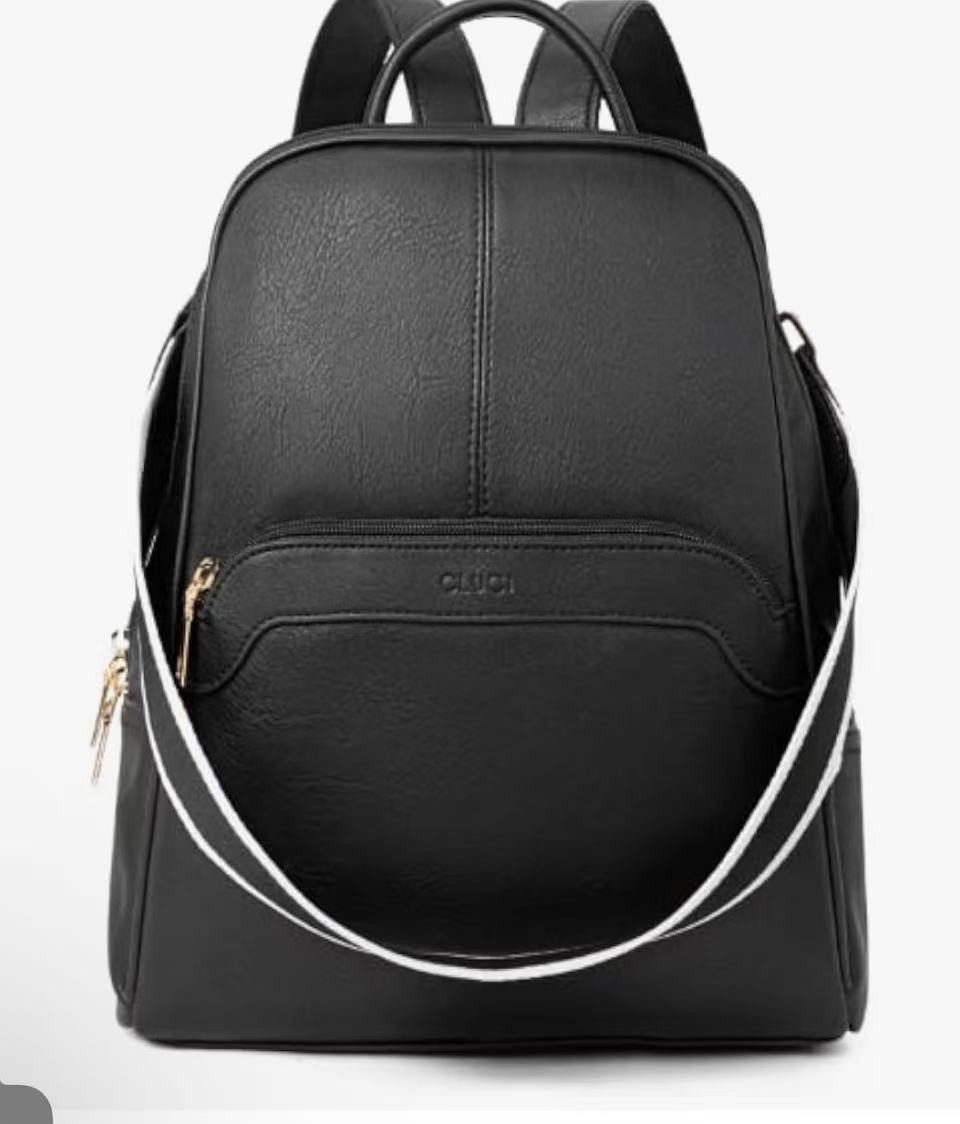 CLUCI Small Backpack for Women, Womens Backpack PU Backpack 