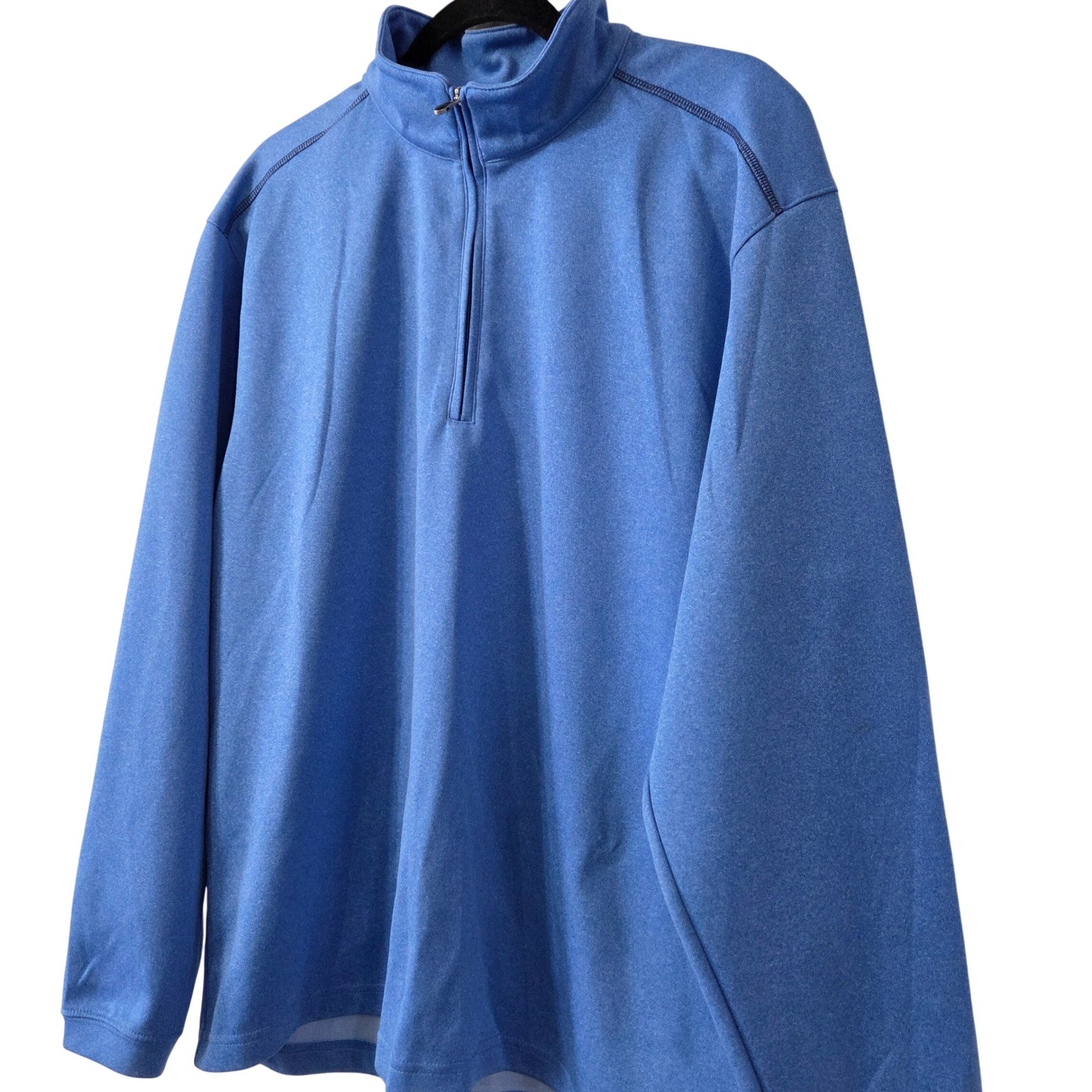 Pebble Beach Performance 1/4 zip Golf pullover Sweater mens size Large