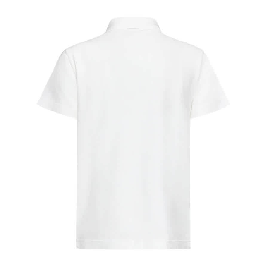 Burberry EKD Pique Weave Cotton Polo Shirt, Size Small thumbnail 2