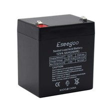 12V 4.5AH Rechargeable Sealed Lead Acid SLA Battery Replace 12 Volt 4AH 5AH...