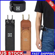 Tactical Metal Hook Elastic Belt Buckle-Less Invisible Waist Belt Closure JQ