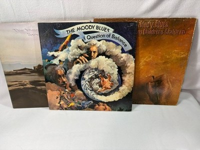 The Moody Blues, 3 LP, A Question of Balance,7th Sojourn, To our Childrens Child
