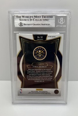 NBA 超貴重 バークレー シリアルナンバー入り Limited edition 2024-25 Panini Select NBA - Jamal Murray Tiger Prizm Case Hit SSP