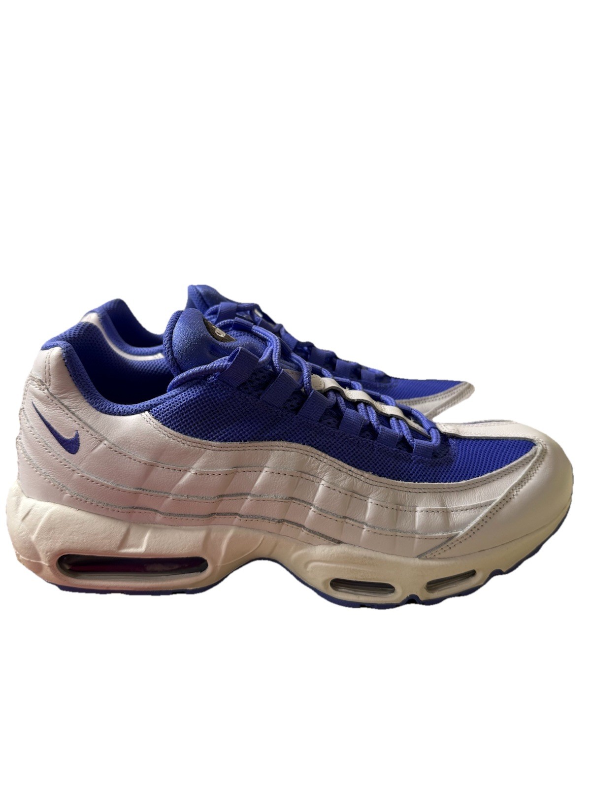 Nike By You Air Max 95 White & Blue | 314350-998 Men Size 10.5