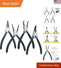 Snap Ring Pliers Set 4pcs Heavy Duty Internal External Circlip Pliers Kit