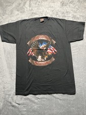 Vintage Harley Davidson T-Shirt Men  s Large Double Sided Maui, Hawaii Y2K