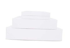 100 Cotton Percale Sheets Size, Deep Pocket, 4 Piece - 1 Flat, 1 King White