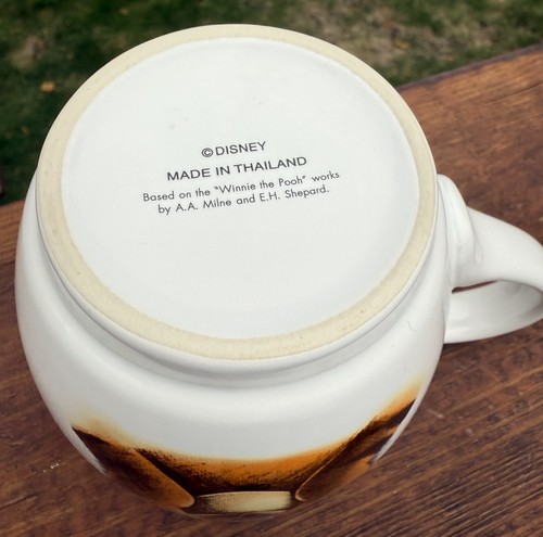Sehr guter Zustand Disney Store Keramik lächelnd Winnie Puuh TIGGER übergroßer Kaffee Tee Becher - Bild 8 von 10