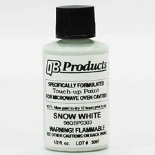 ERP Microwave Oven Universal Cavity Touch Up Paint Snow White