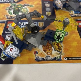 Incomplete lego nexo knights lot 70331, 70332, 70333, 70334, 70335, 70336, 70338