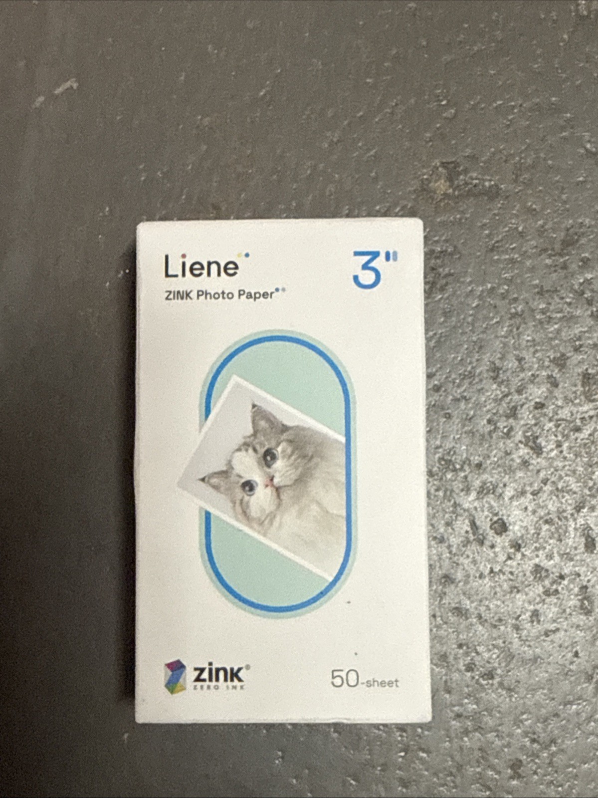 Liene Zink Photo Paper 2x3"", Premium Printer Paper (50 Sheets) With Adhesive Ba