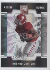 2009 Donruss Elite Rookies 906/999 Rashad Johnson #185 9ur