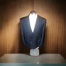 Brioni Navy Blue Double Breasted Blazer Size 40S