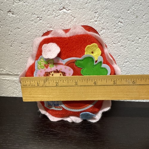 Vintage Y2K 2003 Strawberry Shortcake Bean Bag Pillow Change Purse Retro - Picture 2 of 8