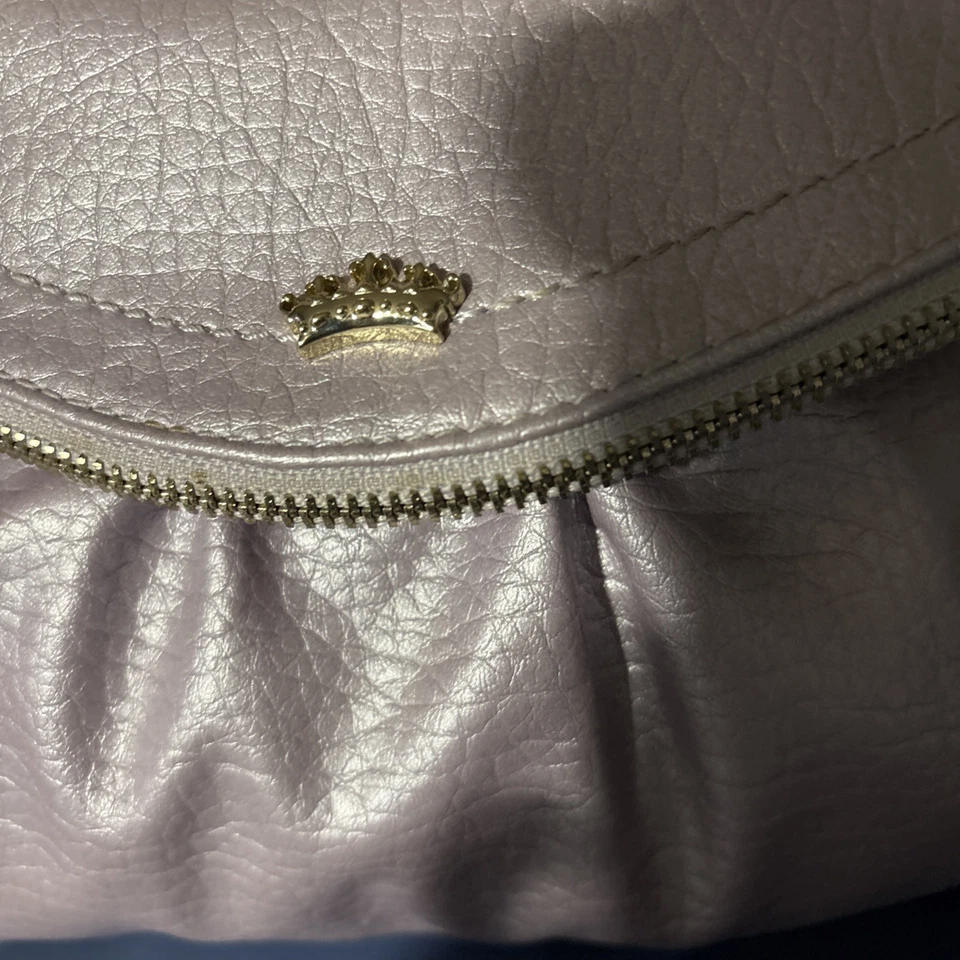 Bolso Cartera Juicy Couture Púrpura Brillo ¡Bonito! Foto 3 de 4