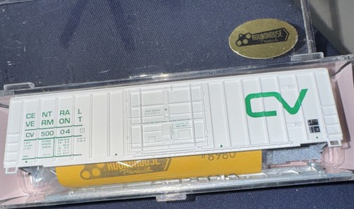 Kit de coche caja acanalada Roundhouse N Weathered Central Vermont #50004 50’ | Zustand: New
