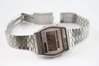 Vintage Seiko Digital Alarm Chronograph Quartz Watch Ref A158-6040 Working