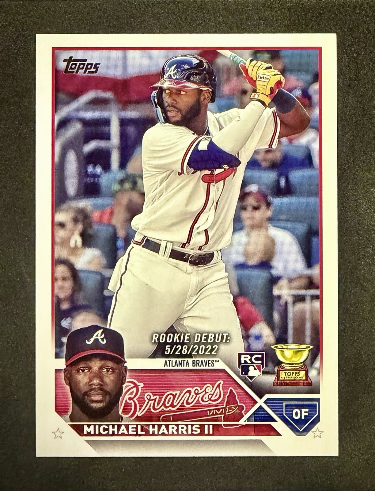 2023 Topps Update Series - Michael Harris II #US225 (RC) Rookie Debut