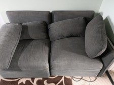 IKEA Vallentuna Light Grey L Shape Modular Sofa with Storage