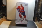 upper deck montreal canadiens centennial set jean beliveau empty metal Tin Box 6