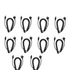Lot of 10 Microphone Cable Cord 8-Pin For Radios KMC-30 KMC-32 KMC-35 KMC-36