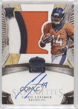 2014 Panini Crown Royale Rookie Silhouettes RPS /199 Cody Latimer #231 qp4