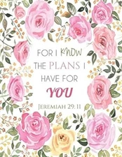 For I Know the Plans I Have for You Paperback Joy Tree Journals S