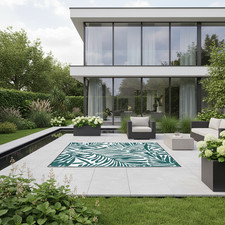 Dywan ogrodowy Lorena 120x180 cm Balkon Taras Outdoor Odporny na warunki atmosferyczne Jet-Line zielony