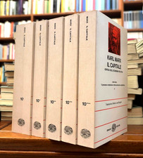 Marx - Il Capitale - Einaudi Editore - 5 volumi completo - 1975