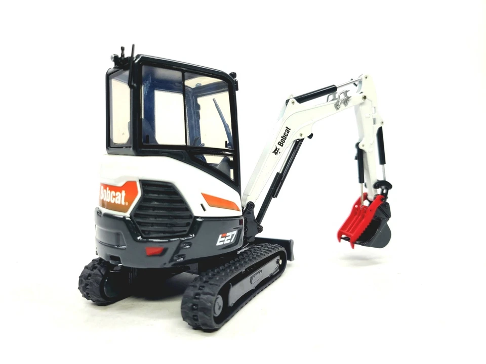 Excavadora compacta Bobcat E27 - Universal Hobbies escala 1:25 modelo #UH8133 sin caja Foto 3 de 4