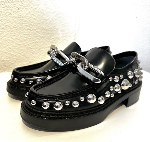 RARE ITEM :Louis Vuitton x Yayoi kusama- Loafers Studded-size37 EU- 4/UK- - Picture 1 of 15