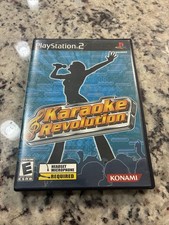 Karaoke Revolution PS2 CIB Tested Working Sony PlayStation 2 Game Complete