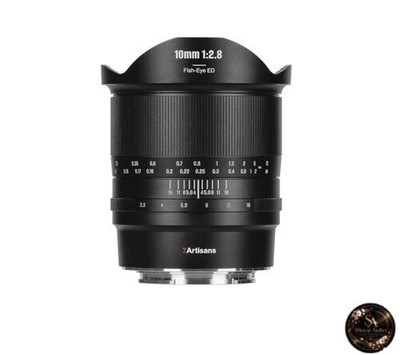 7artisans 10mm F2.8 II Z-Mount Nikon Z Objektiv - Ultraweitwinkel/Fisheye...