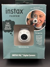Fujifilm Instax Pal Digital Camera Milky White Bluetooth New Open Box