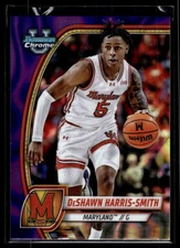 DeShawn Harris-Smith 2024-25 Bowman U Chrome Purple Lava Refractor Card #85