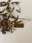 Lot of Miscellaneous Antique Clock springs & Lever Parts for Repair (MP-101) — photo 9