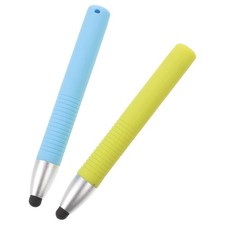 2 Pcs Silicone Stylus Pens Smartphone Capacitive Drawing Toddler Tablet