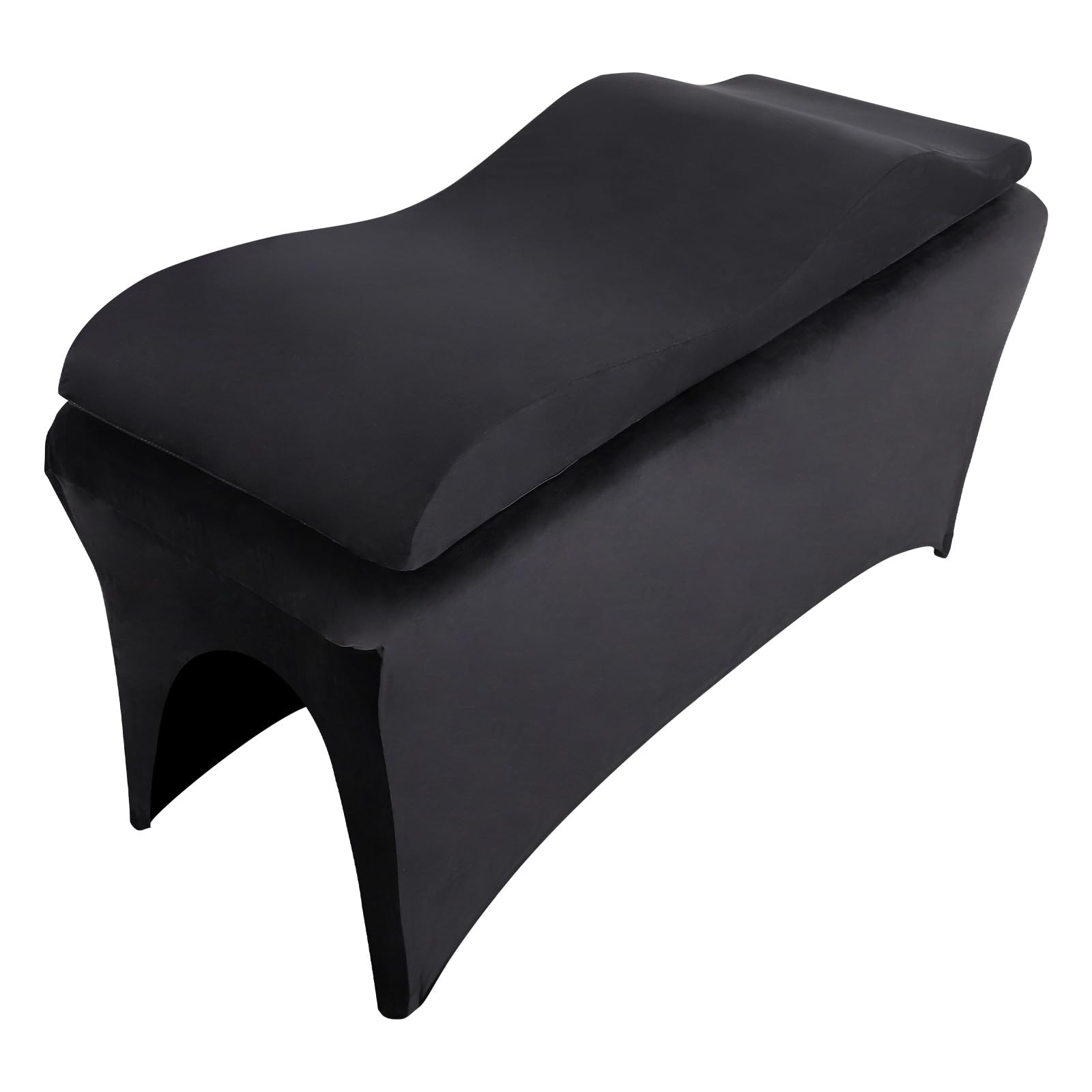 PRASNE Luxurious Curved Lash Bed Topper & Bed Cover - Ergonomic Massage Bed F...