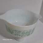 PYREX Amish Butterprint 472 Turquoise 1 1/2 Pt Casserole Dish, No Lid, Vintage