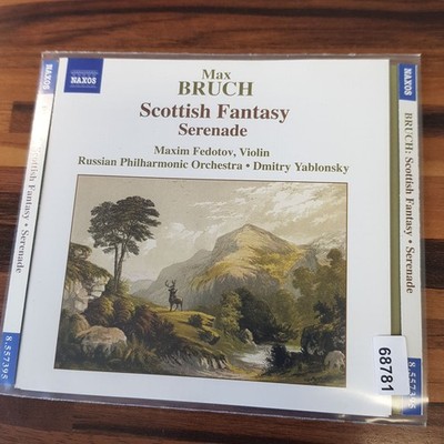 MAXIM FEDOTOV max bruch - scottish fantasy EX/EX (CD Album, Klassik, Naxos)