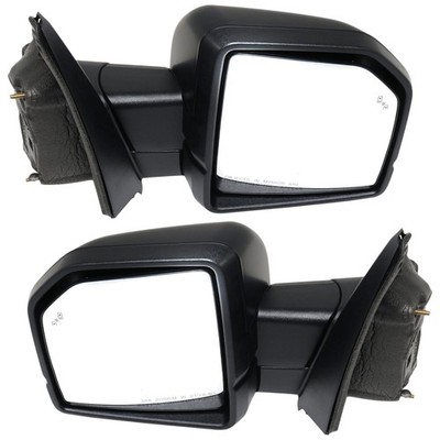 Set of 2 Mirrors  Driver & Passenger Side Heated for F150 Truck Left Right Pair